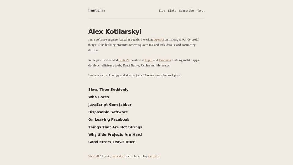 Alex Kotliarskyi