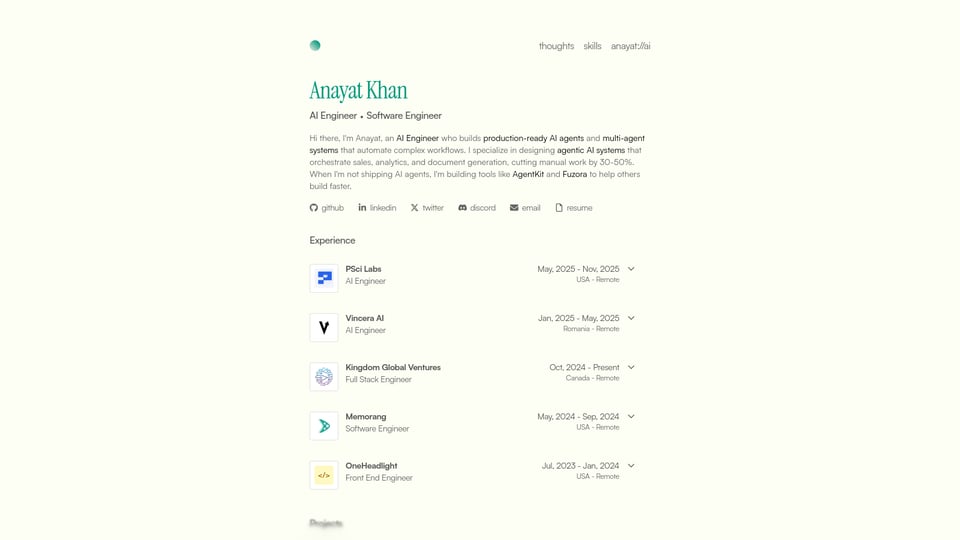 Anayat Khan